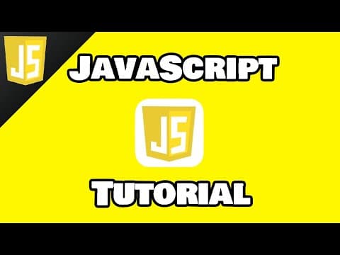 JavaScript tutorial for beginners