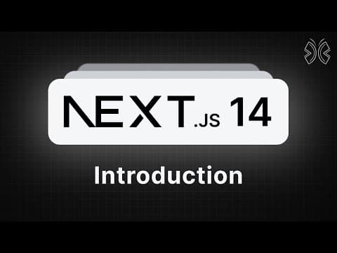 Next.js 14 Tutorial